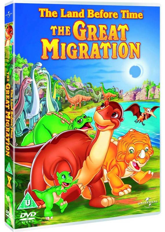 Cover for The Land Before Time The Great Migration · The Land Before Time 10 - The Great Longneck Migration (DVD) (2015)