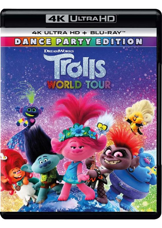 Cover for Trolls 2 Uhd · Trolls World Tour (4K Ultra HD) (2020)