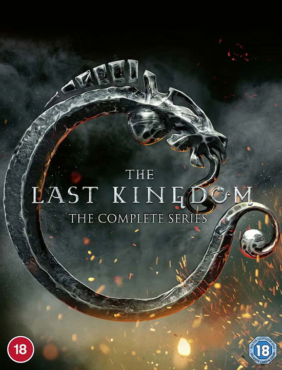 Cover for Last Kingdom S15 the DVD · The Last Kingdom Seasons 1 to 5 Complete Collection (DVD) (2022)