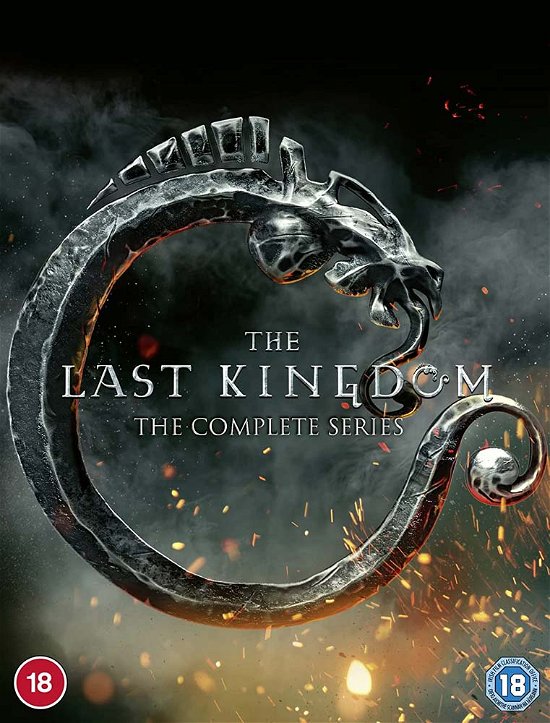 Cover for Last Kingdom S15 the DVD · The Last Kingdom Seasons 1 to 5 Complete Collection (DVD) (2022)