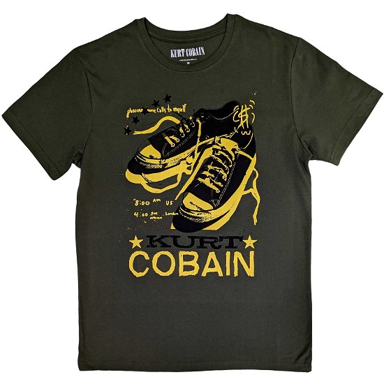 Kurt Cobain Unisex T-Shirt: Converse - Kurt Cobain - Merchandise -  - 5056561091235 - 