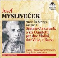 Cover for Myslivecek / Uralsk Philharmonic Orchestra / Brain · Music for Strings 1 (CD) (2007)