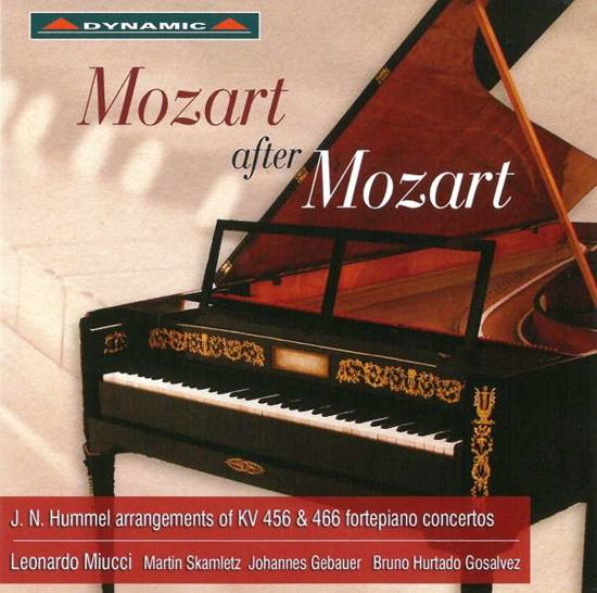Cover for Mozart / Gosalvez / Gebauer / Miucci / Skamletz · Mozart After Mozart - Piano Concertos (CD) (2015)