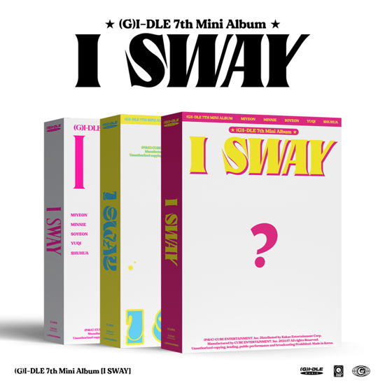 Cover for (G)I-DLE · I Sway (CD/Merch) [Random Case edition] (2024)