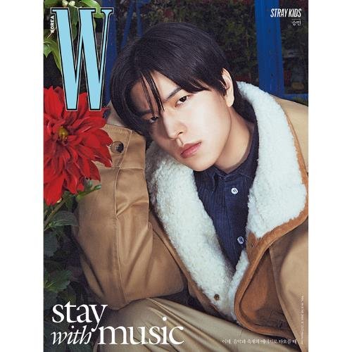 Cover for STRAY KIDS · W Korea June 2024 (Magasin) [Seungmin edition] [O Version] (2024)