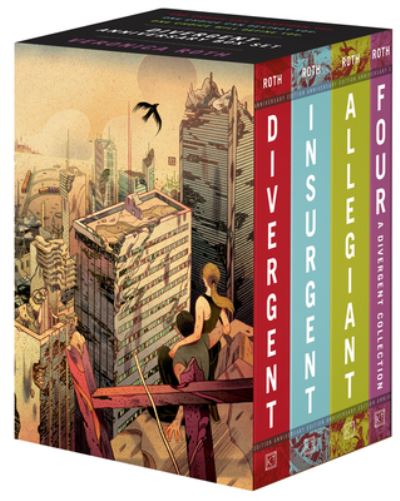 Divergent Anniversary 4-Book Box Set: Divergent, Insurgent, Allegiant, Four - Divergent Series - Veronica Roth - Bøger - HarperCollins - 9780063162235 - 31. august 2021