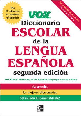 Cover for Vox · VOX Diccionario Escolar (Paperback Book) (2011)