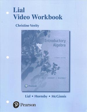 Cover for Margaret Lial · Lial Video Workbook for Introductory Algebra (Loose-leaf) (2017)