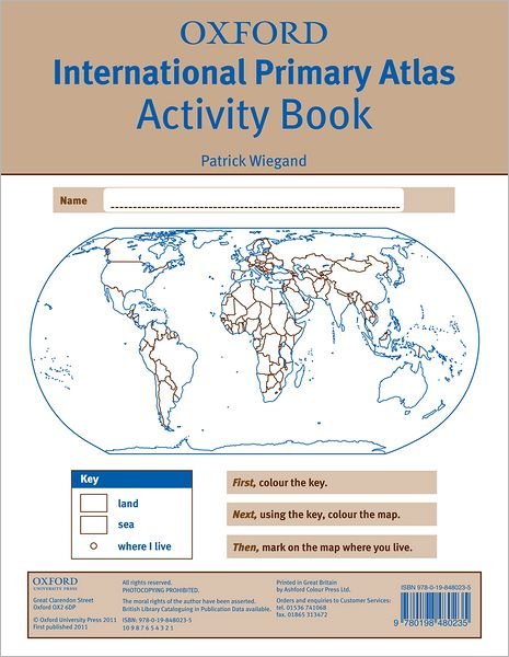 Cover for Patrick Wiegand · Oxford International Primary Atlas Activity Book (Paperback Bog) [2 Revised edition] (2011)