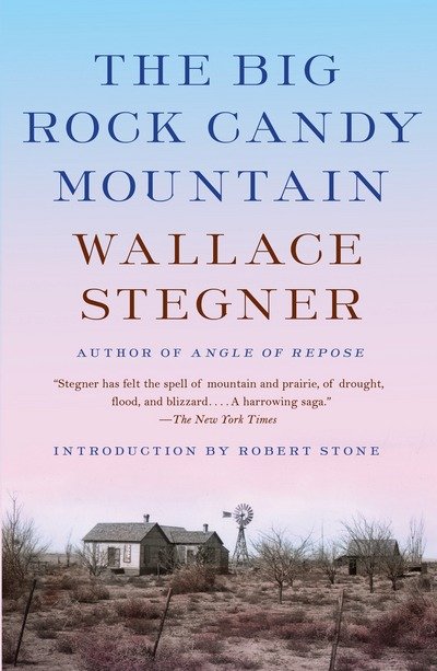 Cover for Wallace Stegner · The Big Rock Candy Mountain (Paperback Bog) (2017)
