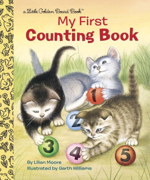 Cover for Lilian Moore · My First Counting Book (Board book) (2015)