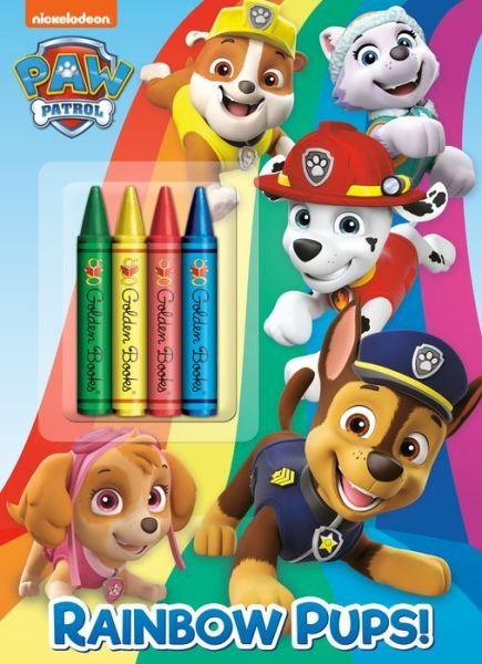 Rainbow Pups! (PAW Patrol) - Golden Books - Bøker - Random House Children's Books - 9780593304235 - 5. januar 2021