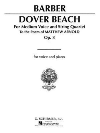 Cover for Samuel Barber · Dover Beach (Paperback Book) (1986)