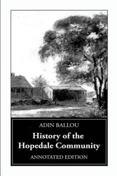 Cover for Adin Ballou · History of the Hopedale Community (Book) (2010)