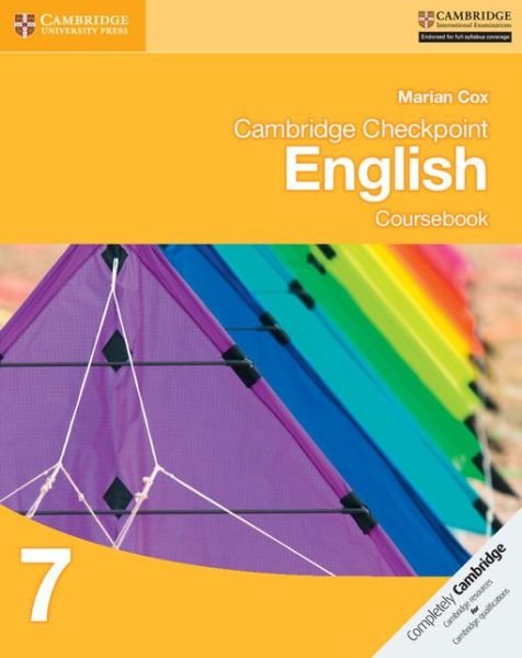 Cover for Marian Cox · Cambridge Checkpoint English Coursebook 7 (Taschenbuch) (2012)