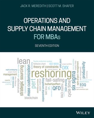 Cover for Jack R. Meredith · Operations and Supply Chain Management for MBAs (Paperback Book) (2019)