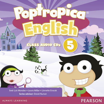 Poptropica English American Edition 5 Audio CD - Poptropica - Laura Miller - Książki - Pearson Education Limited - 9781292091235 - 21 stycznia 2016