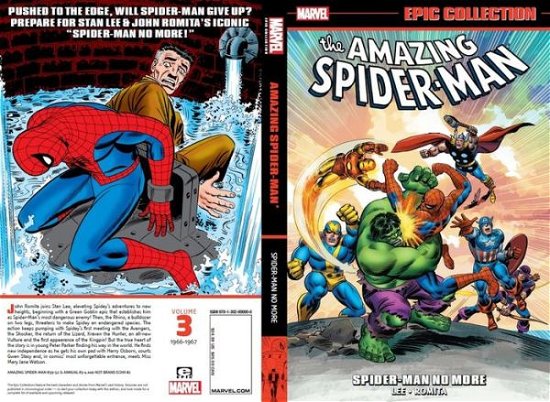 Cover for Stan Lee · Amazing Spider-man Epic Collection: Spider-man No More (Paperback Book) (2018)
