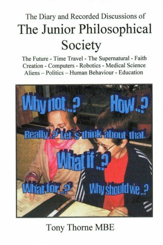 Cover for Mbe Tony Thorne · The Junior Philosophical Society (Paperback Book) (2007)