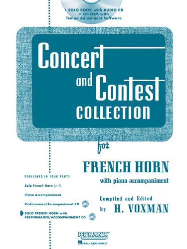 Cover for H. Voxman · Concert and Contest Collection for F Horn (Paperback Book) [Pap / Com edition] (2010)