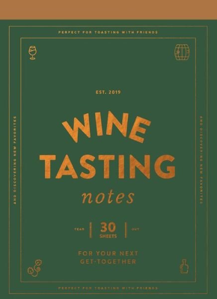 Cover for Chronicle Books · Wine Tasting Notes (Trycksaker) (2019)