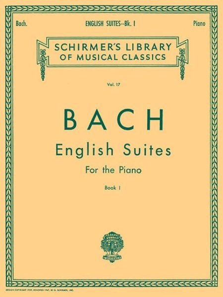Cover for Johann Sebastian Bach · English Suites Book 1 (Bog) (1986)