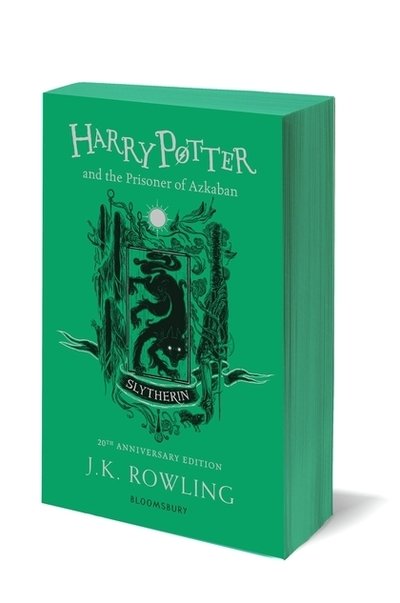 Cover for J. K. Rowling · Harry Potter and the Prisoner of Azkaban - Slytherin Edition (Paperback Book) (2019)