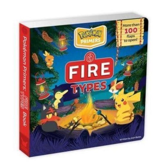 Cover for Josh Bates · Pokemon Primers: Fire Types Book - Pokemon Primers (Tavlebog) (2023)