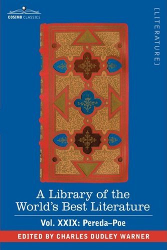 Cover for Charles Dudley Warner · A Library of the World's Best Literature - Ancient and Modern - Vol.xxix (Forty-five Volumes); Pereda-poe (Hardcover Book) (2008)