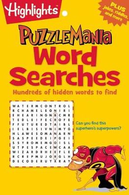 Cover for Highlights for Children · Word Searches - Puzzlemania Puzzle Pads (Paperback Book) (2015)