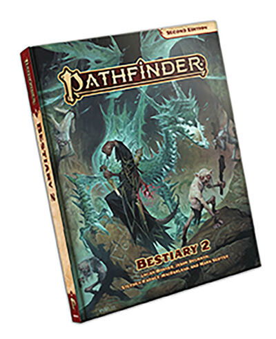 Cover for Logan Bonner · Pathfinder Bestiary 2 (P2) (Hardcover Book) (2020)