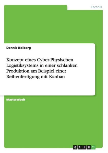 Cover for Kolberg · Konzept eines Cyber-Physischen (Book) [German edition] (2014)