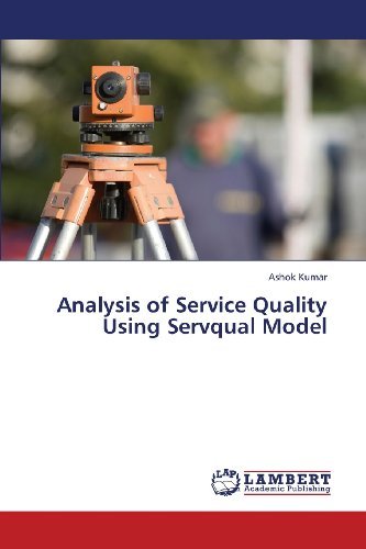 Cover for Ashok Kumar · Analysis of Service Quality Using Servqual Model (Paperback Book) (2013)