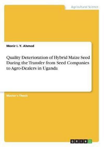 Cover for Ahmed · Quality Deterioration of Hybrid M (Bog) (2017)