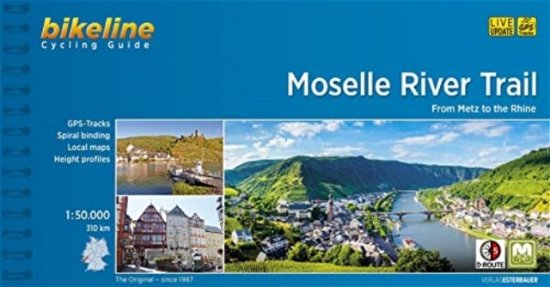 Cover for Esterbauer · Moselle River Trail from Metz to the Rhine - Radtourenbucher (Spiralbuch) (2023)