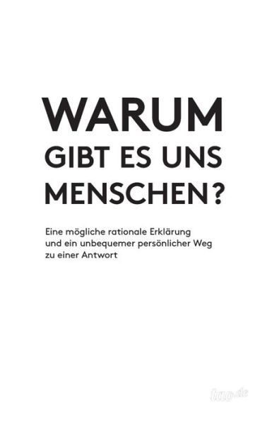 Cover for Vozeh · Warum gibt es uns Menschen? (Bok) (2018)