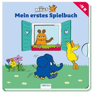 Cover for Trötsch Die Maus Pappenbuch Mein erstes Spielbuch (Book) (2022)