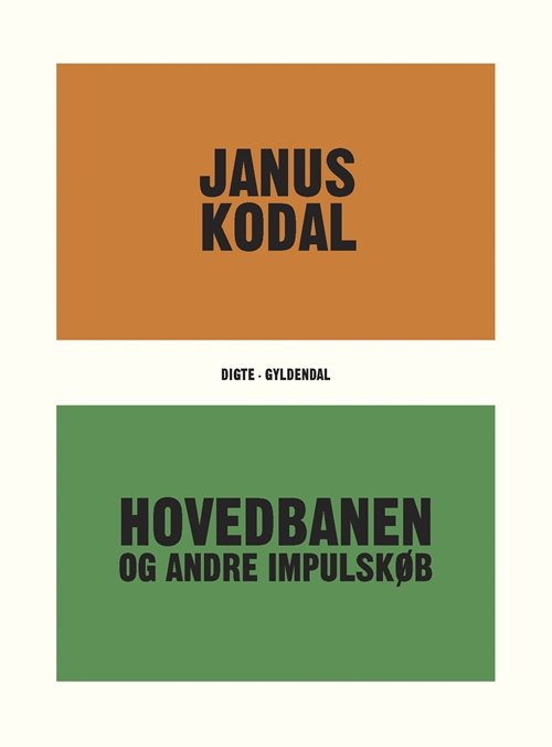 Cover for Janus Kodal · Hovedbanen og andre impulskøb (Sewn Spine Book) [1st edition] (2008)