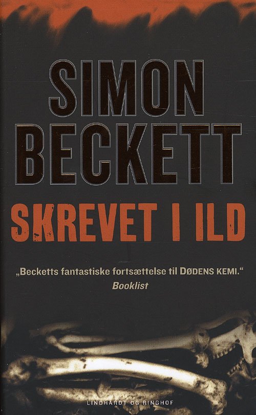 Cover for Simon Beckett · Skrevet i ild (Taschenbuch) [2. Ausgabe] (2009)