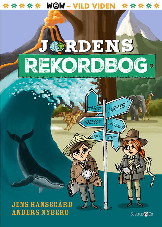 Cover for Jens Hansegård · Jordens Rekordbog (Hardcover Book) [1. Painos] (2018)