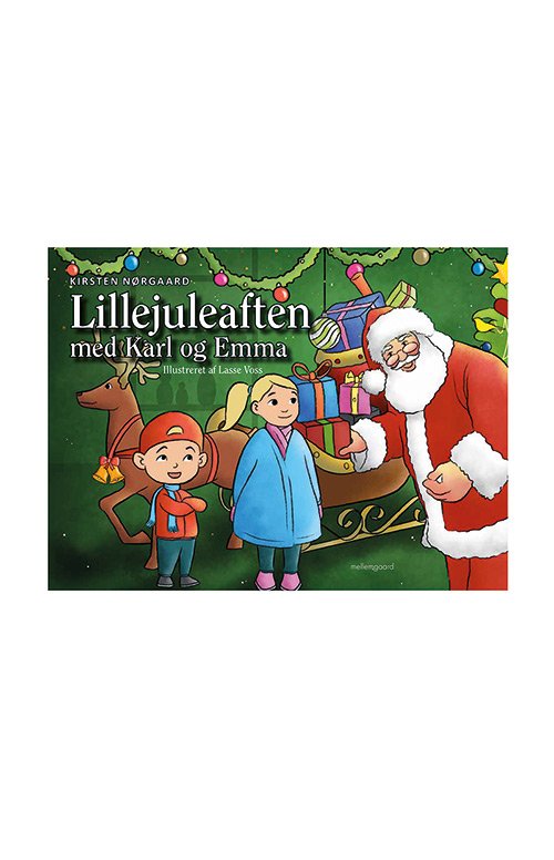 Cover for Kirsten Nørgaard · Lillejuleaften med Karl og Emma (Bound Book) [1. Painos] (2019)