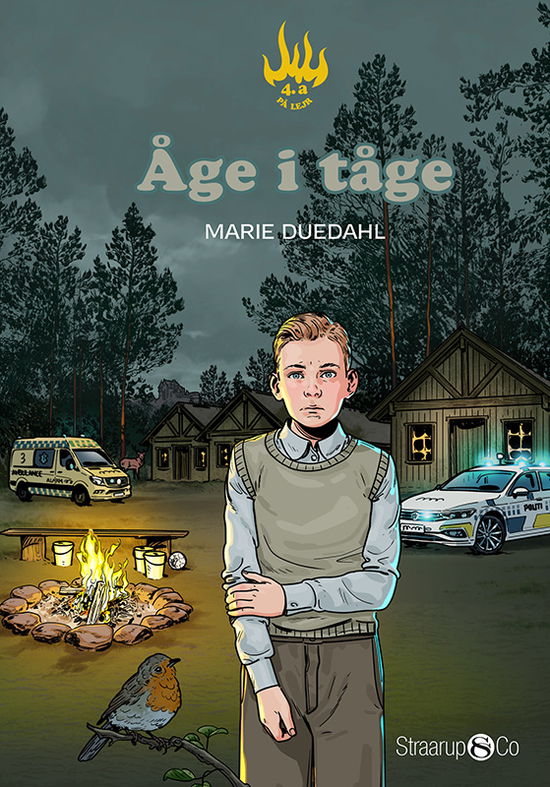 Cover for Marie Duedahl · 4.a på lejr: Åge i tåge (Hardcover Book) [1st edition] (2025)