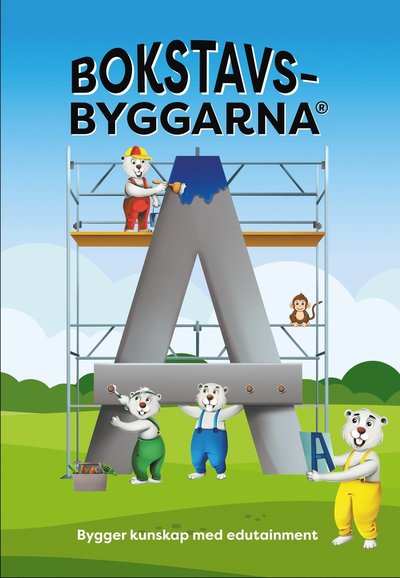 Cover for Jan Tern · Bokstavsbyggarna - läsebok (Hardcover Book) (2021)