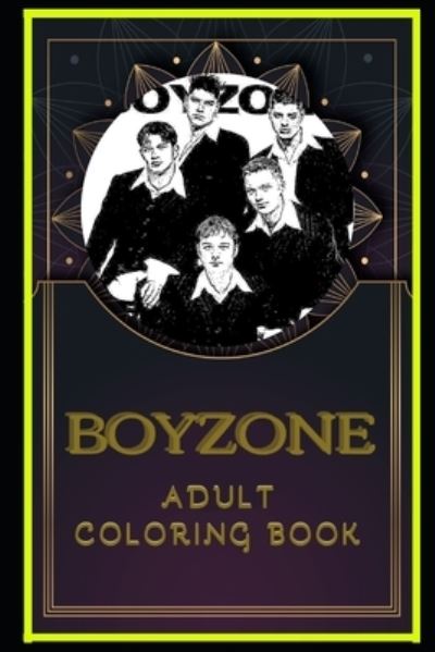 Cover for Sandra Young · Boyzone Adult Coloring Book (Paperback Book) (2020)