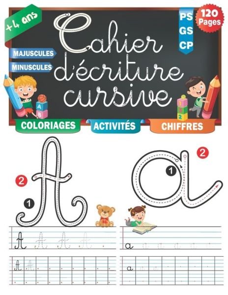 Cover for Cahier D'Écriture Cursive · Cahier d'Ecriture Cursive (Paperback Book) (2020)