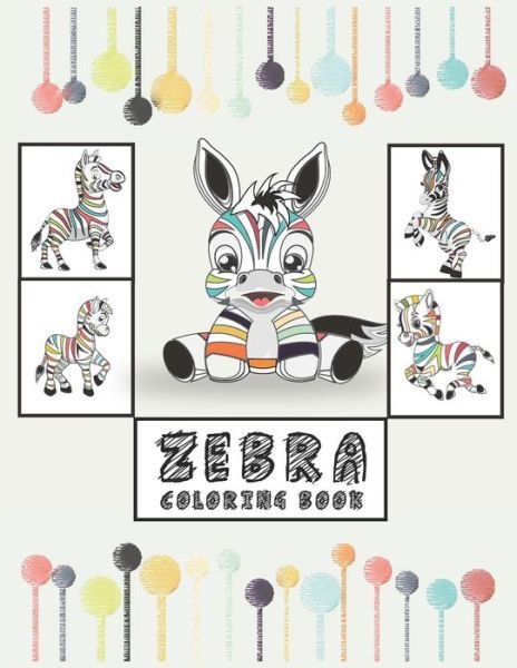 Cover for Awesome C Book · Zebra Coloring Book (Pocketbok) (2020)