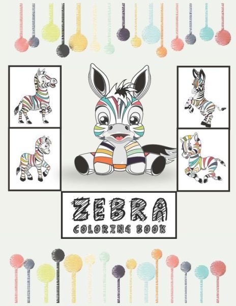 Cover for Awesome C Book · Zebra Coloring Book (Paperback Book) (2020)