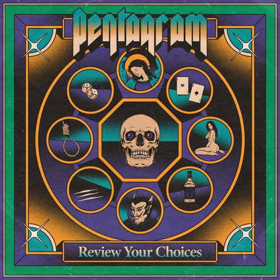 Cover for Pentagram · Review Your Choices (Neon Green Vinyl) (LP) (2024)