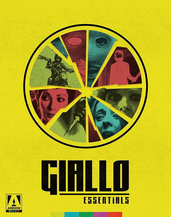 Cover for Giallo Essentials (Blu-Ray) [Yellow edition] (2024)