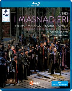 Cover for Lavia / Machado / Rucinski · Verdi / I Masnadieri (Blu-ray) (2013)